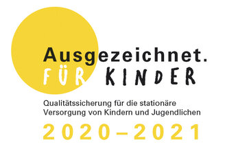 Zertifikat "Ausgezeichnet für Kinder"