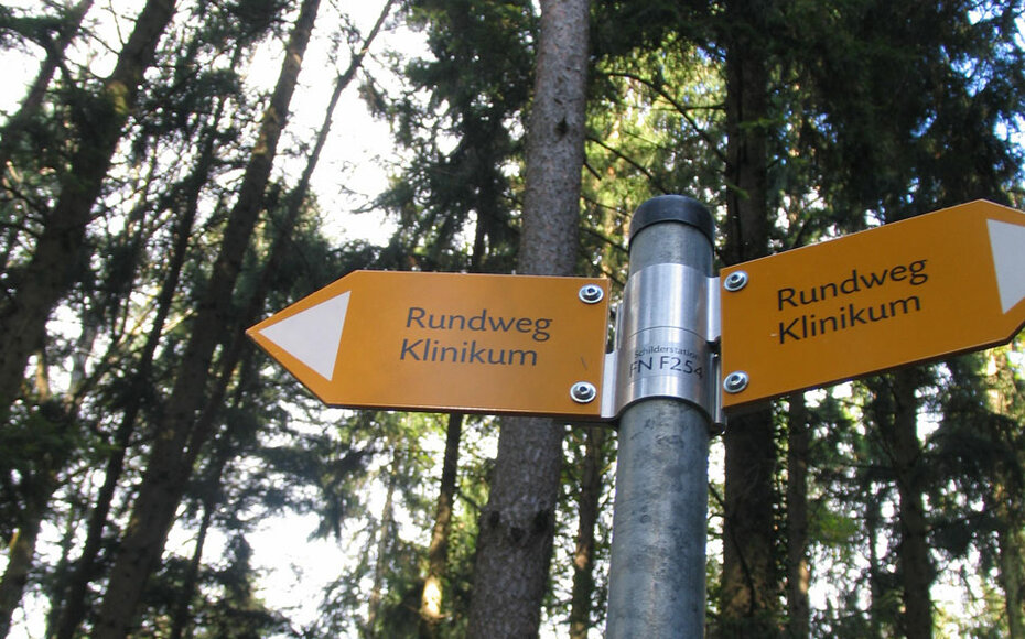 Schaffung des "Rundwanderweg Klinikum"