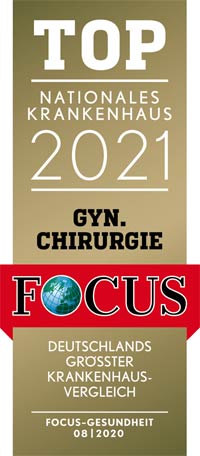 Focus-Siegel „Top-Klinik“ Operative Gynäkologie 2021