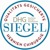 DHG-Siegel für qualitätsgesicherte Hernienchirurgie